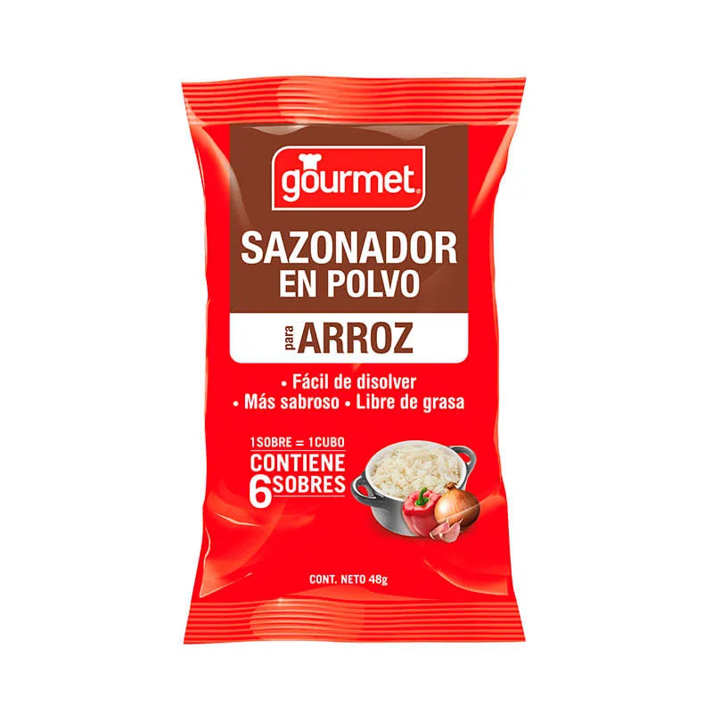 Sazonador en polvo para arroz