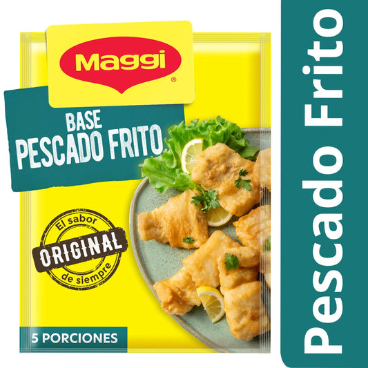 Base maggi pescado frito