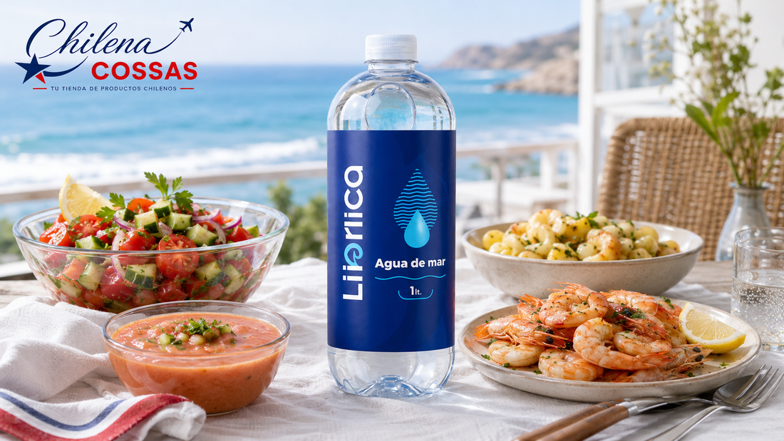 Agua de mar en la cocina