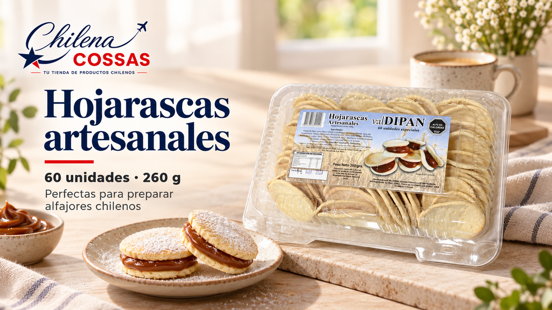 Hojarascas artesanales de 60 unidades