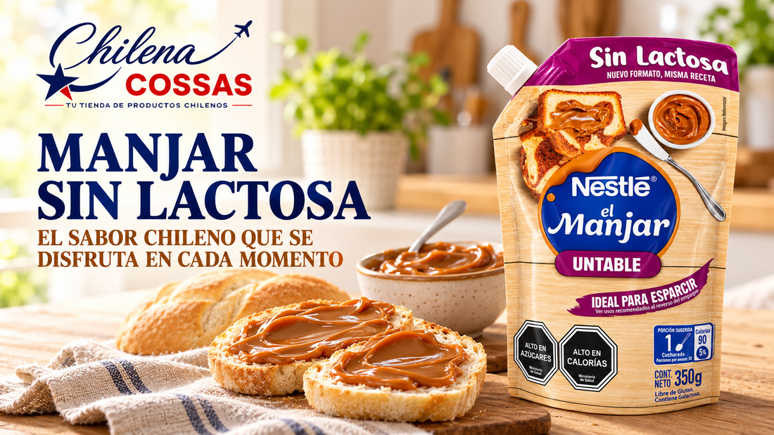Manjar sin lactosa