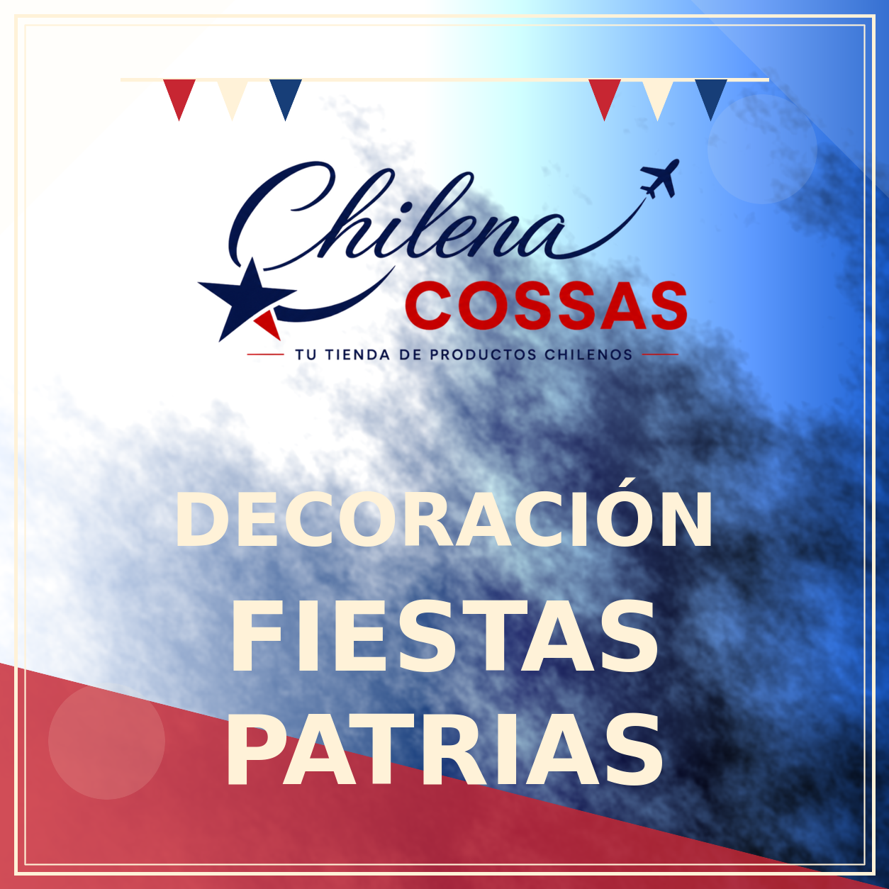 Decoración fiestas patrias