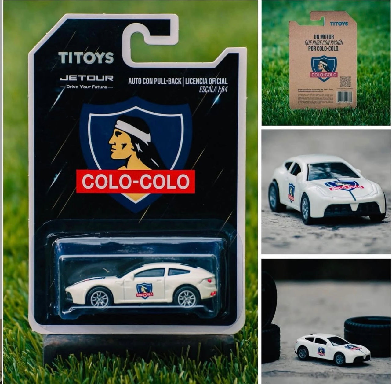 Auto de juguete Colo Colo