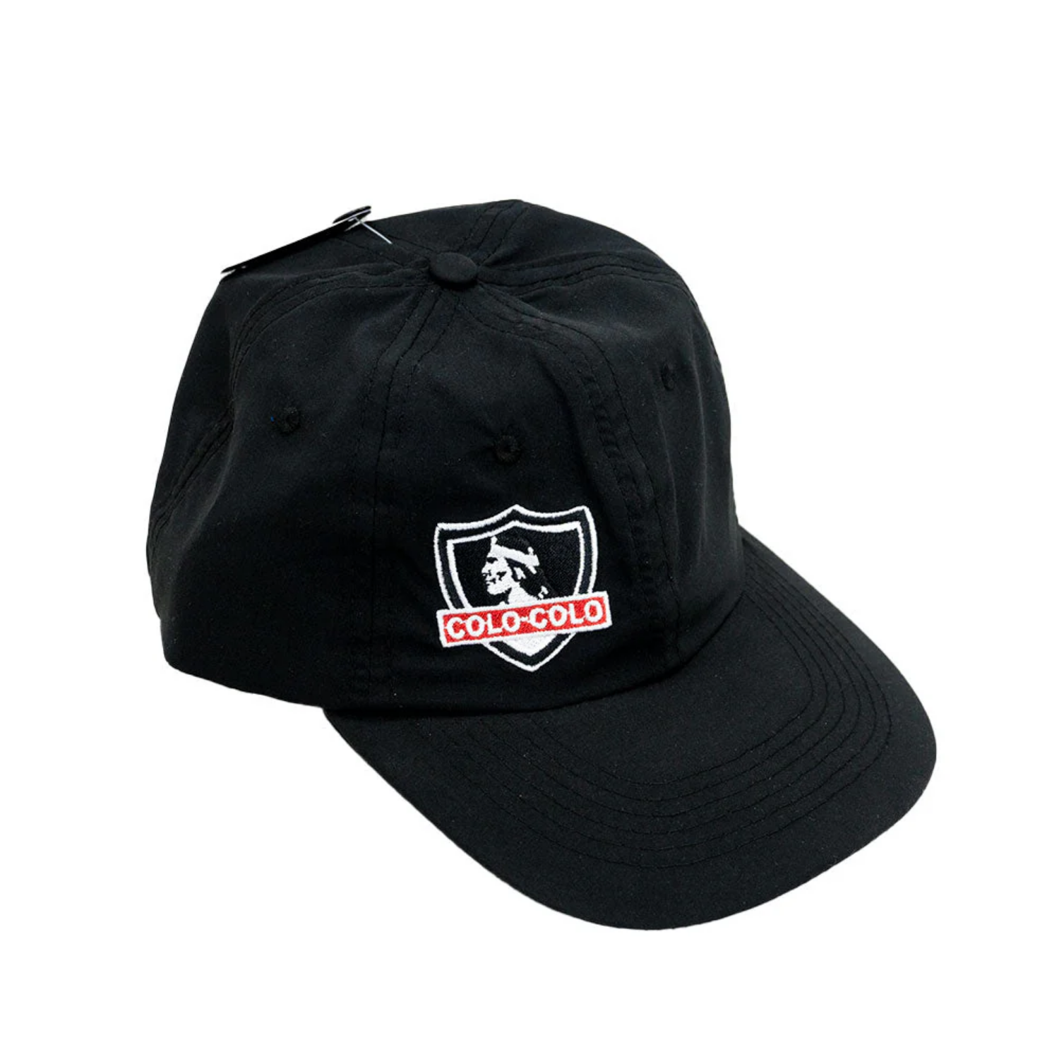 Jockey Colo Colo gorro visera escudo albo merchandising oficial chile
