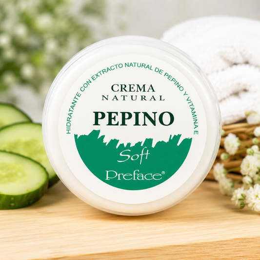 Crema Natural de Pepino Preface 220 ml | Hidratante con Vitamina E