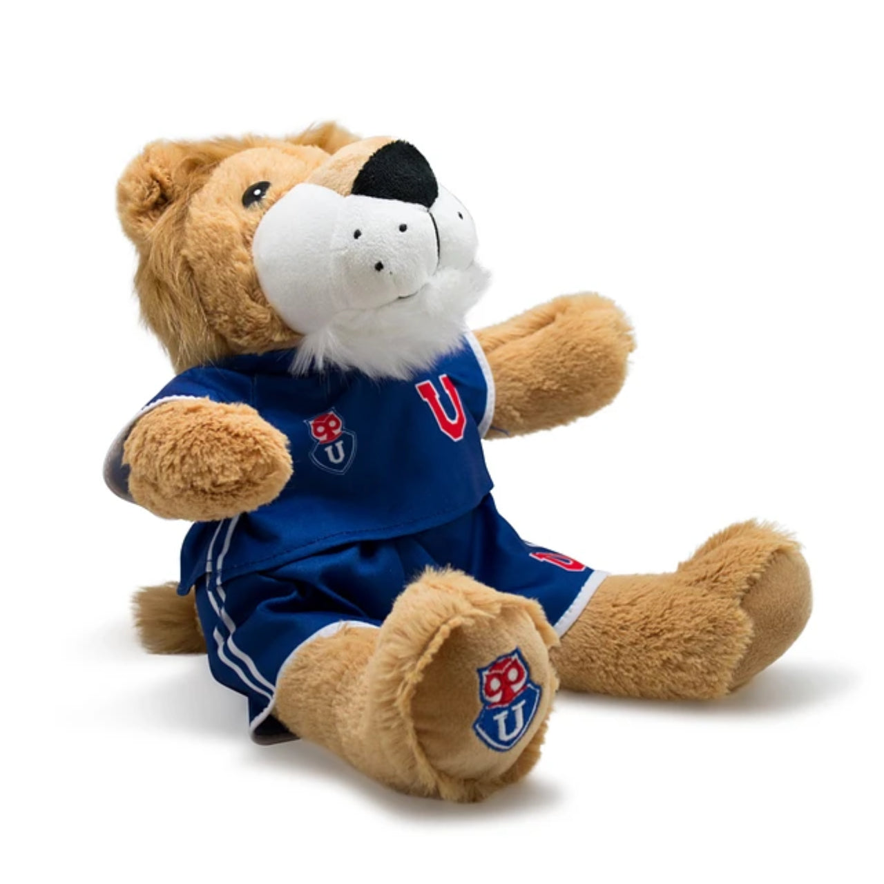Peluche león Universidad de Chile 26cm mascota oficial juguete azul bulla