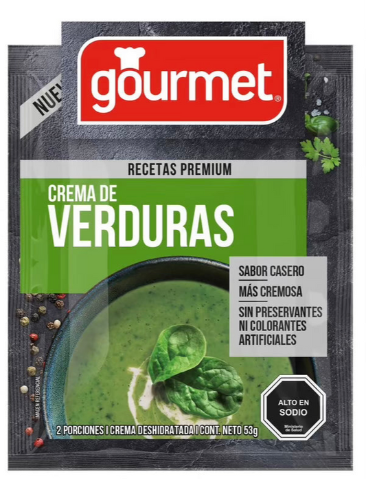Crema de verduras Gourmet
