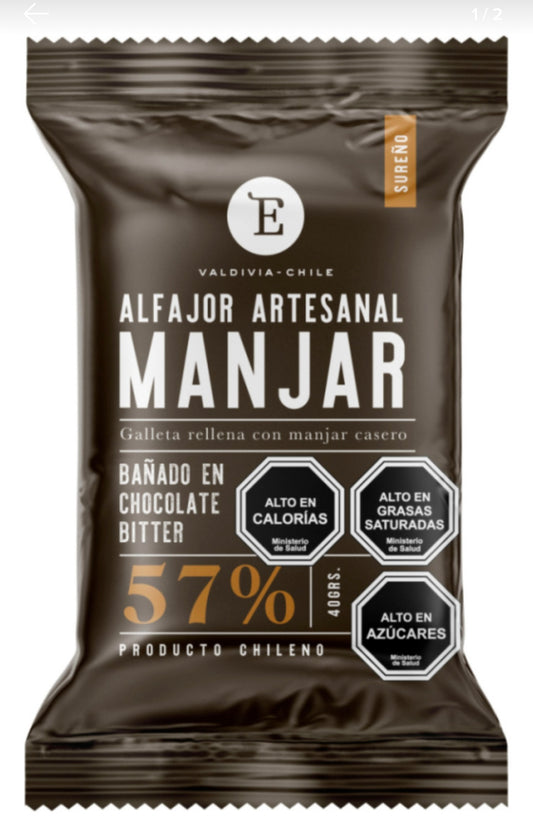 Alfajores de Valdivia entrelagos - Chilena Cossas 