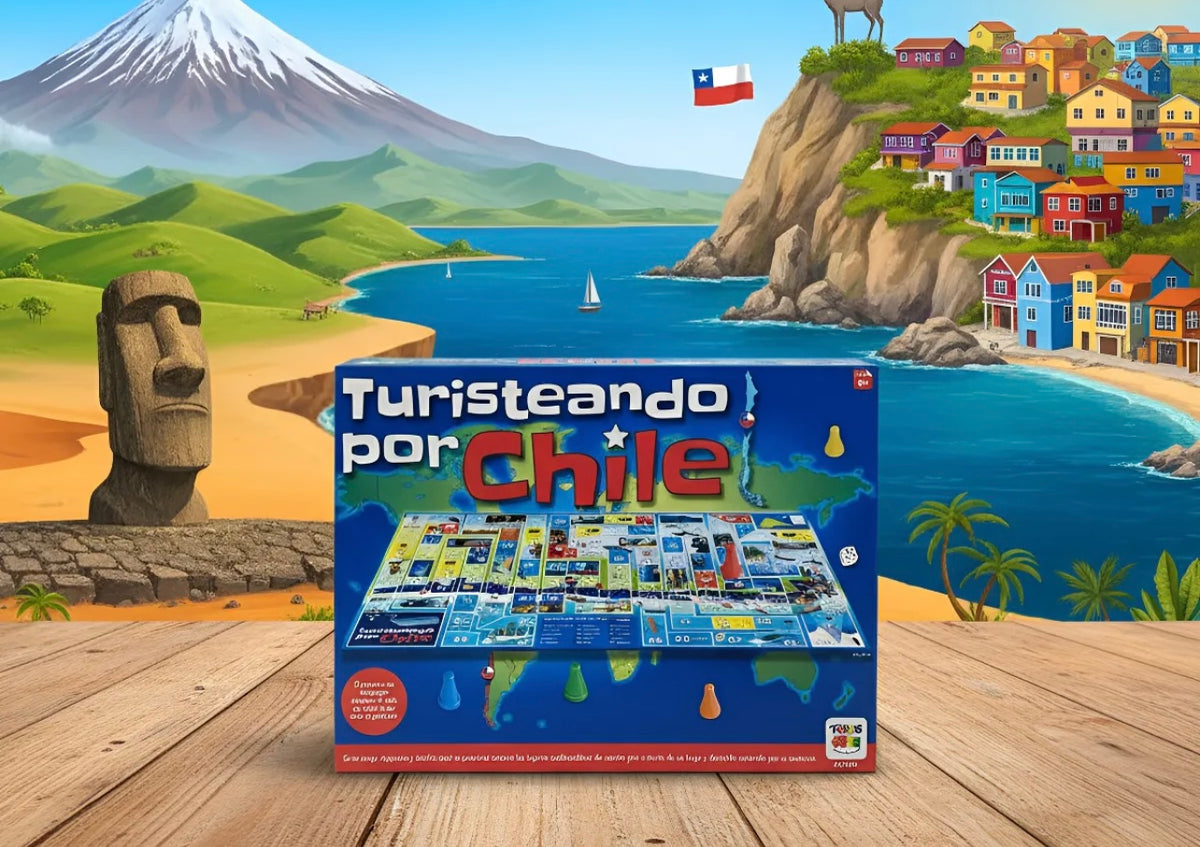Juego de mesa Turisteando por Chile