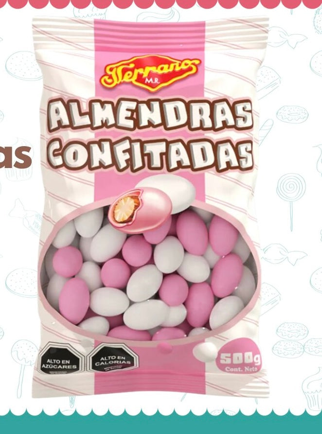 Almendras confitadas 500gr