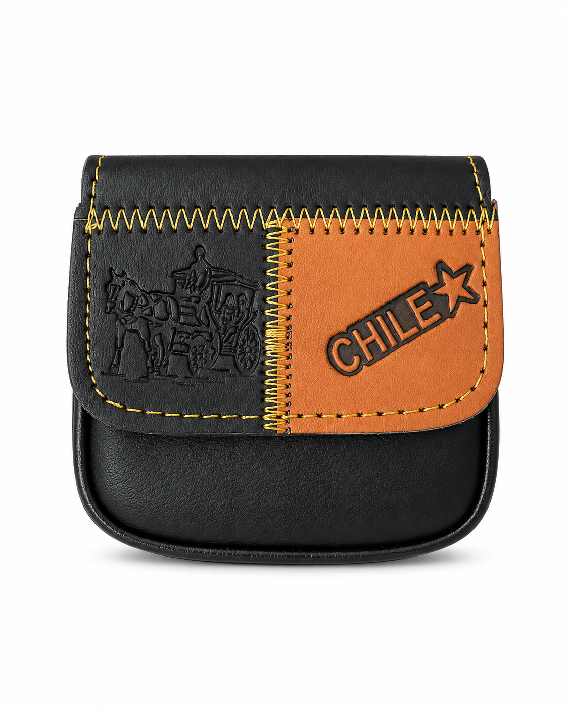 Monedero Chileno con Diseños Tradicionales