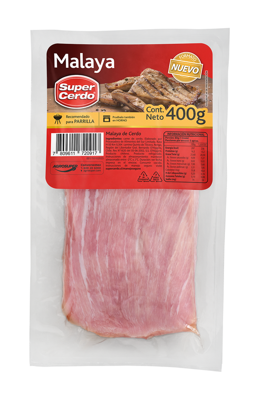 Malaya 400g súper cerdo