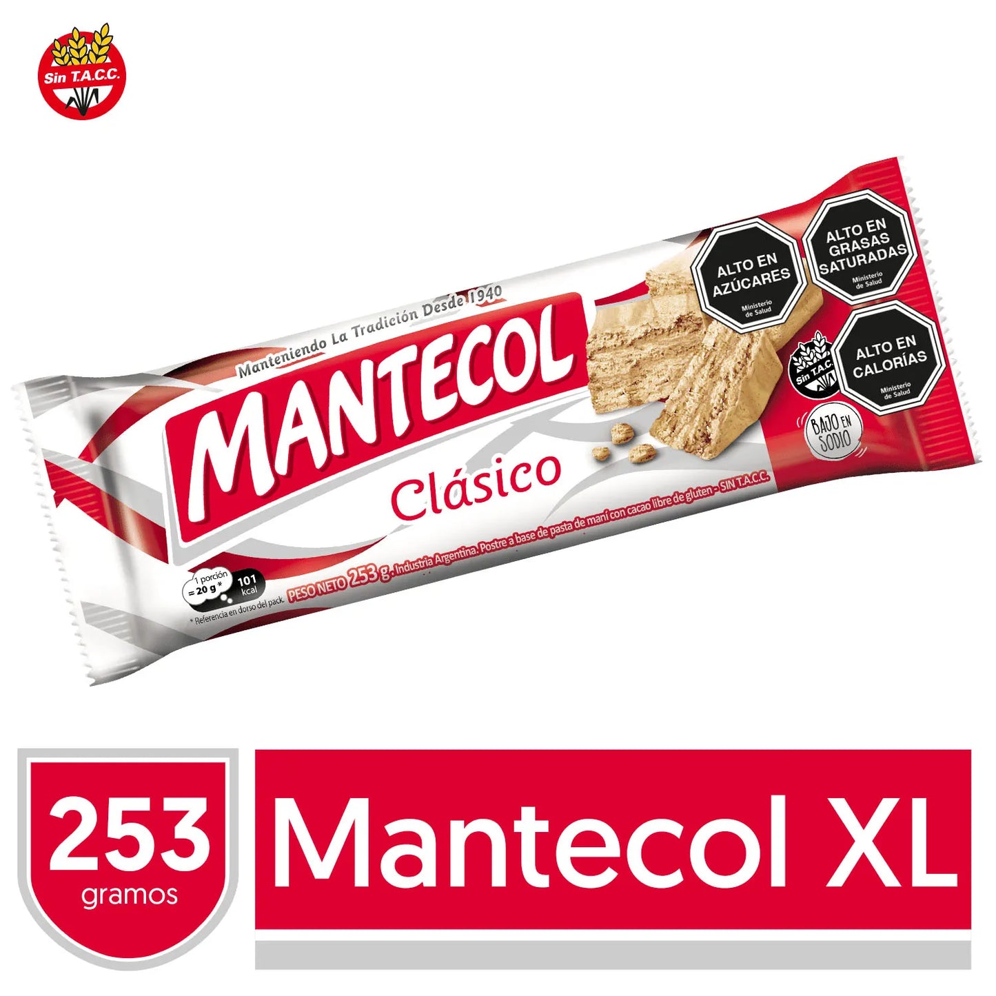 Mantecol XL 253gr