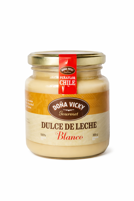 Dulce de leche blanco 300g - Gourmet Doña Vicky - Chilena Cossas 