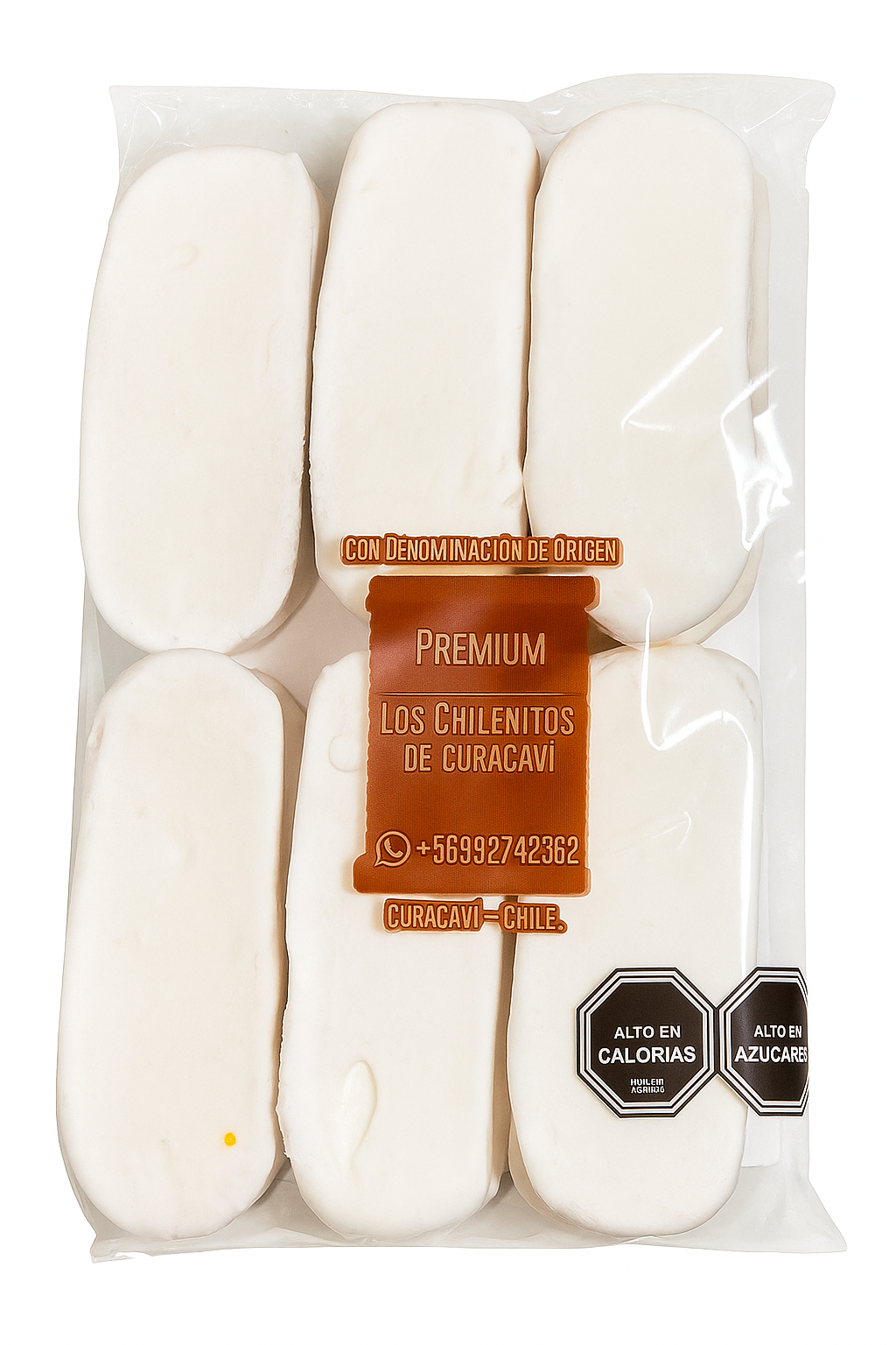 Pasteles de curacavi 6 unidades