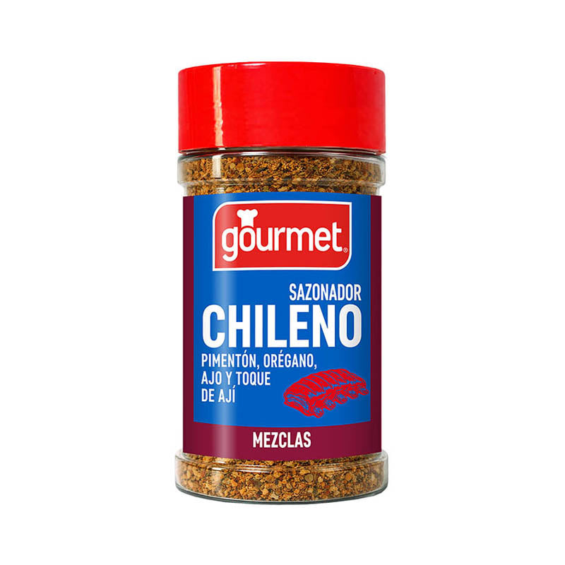 Sazonador Chileno Gourmet 90 g – Mezcla de Pimentón, Orégano, Ajo y Toque de Ají