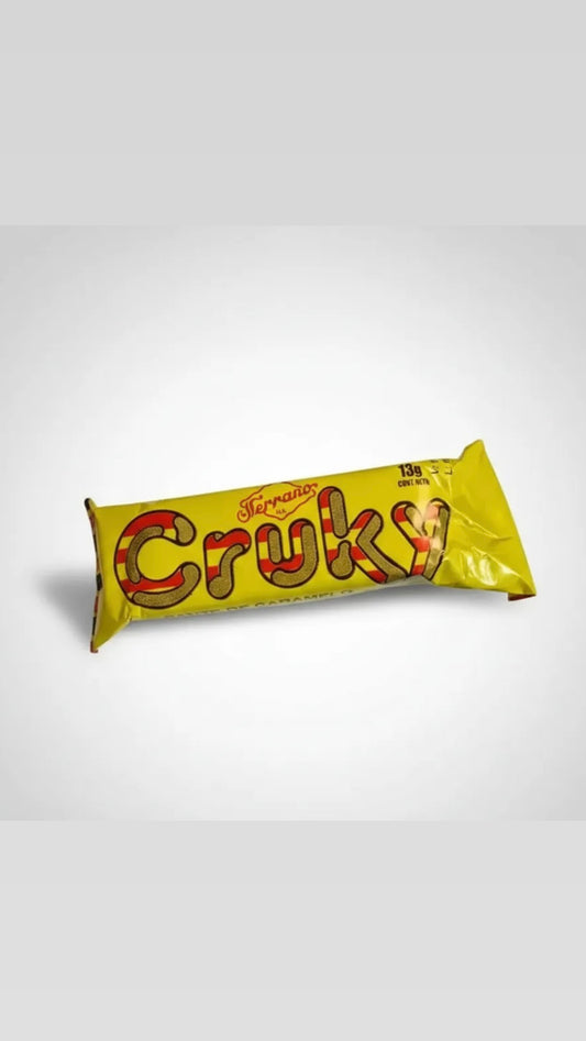 Cruky cereal crocante de caramelo Serrano- Producto del recuerdo
