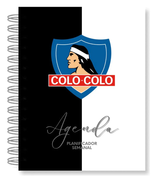 Agenda Colo Colo con planificador semanal