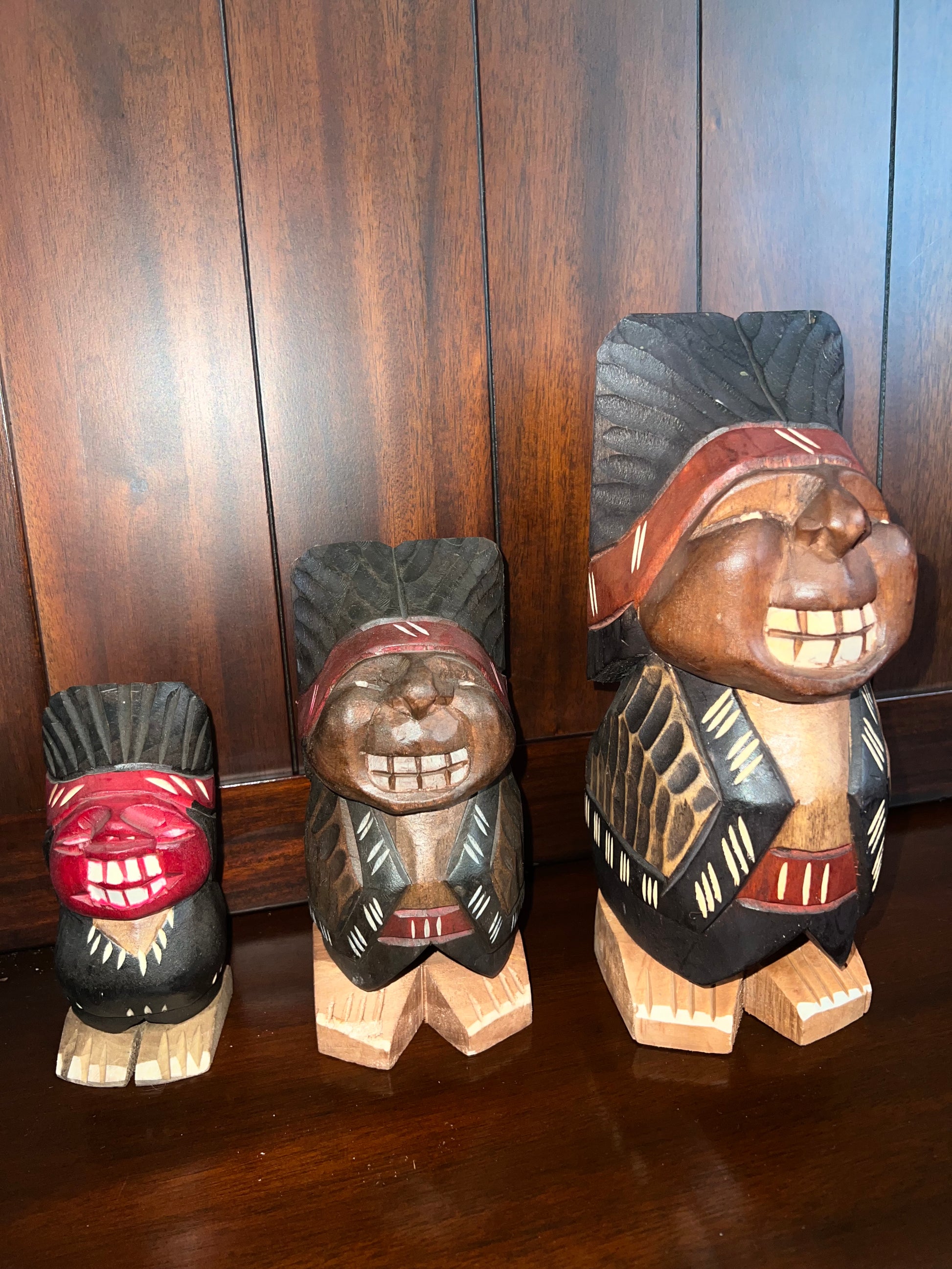 Indio pícaro – artesanía chilena de madera