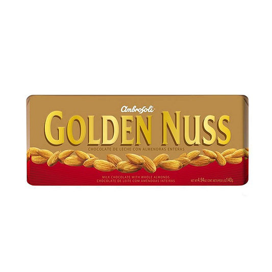 Golden Nuss Ambrosoli 140 g – Chocolate de leche con almendras enteras
