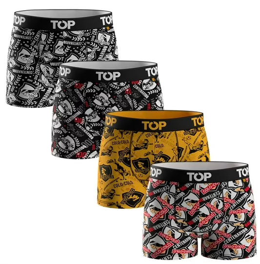 Bóxer Niño Algodón Colo-Colo Pack 4 - talla 14