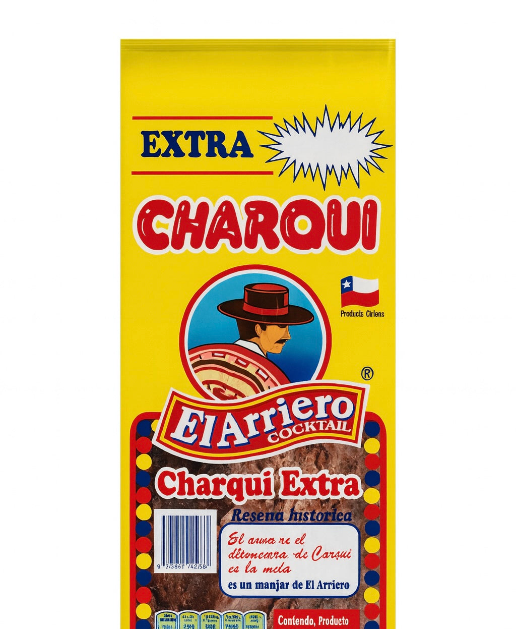 Charqui de El arriero - Chilena Cossas 