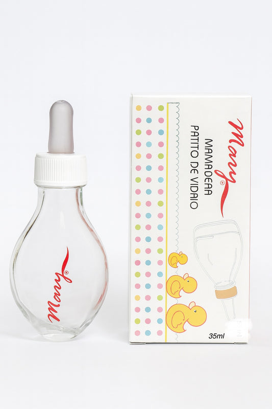 Patito de vidrio- Mamadera 35 ml