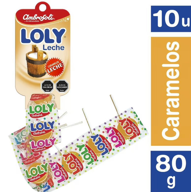 Loly ambrosoli, 10 unidades
