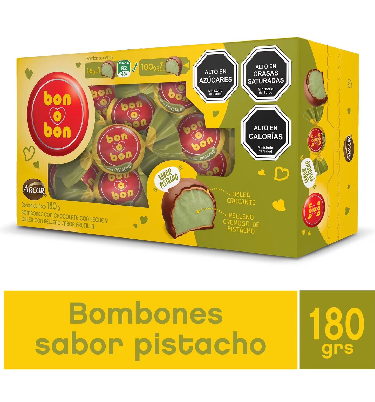 Bon o Bon Arcor Chocolate Gift Box – Assorted Chocolate Bonbons | Multiple Flavors Available - Chilena Cossas 