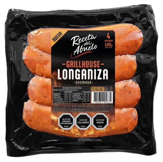 Longaniza grillhouse Receta del abuelo 400g
