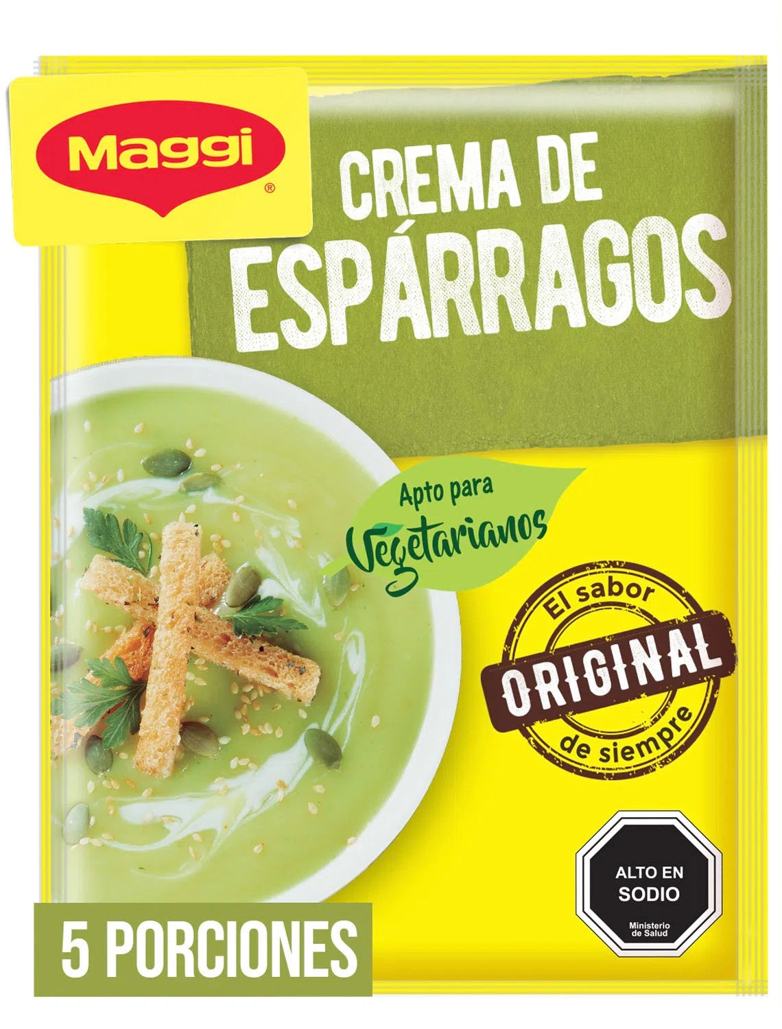 Crema de espárragos Maggi