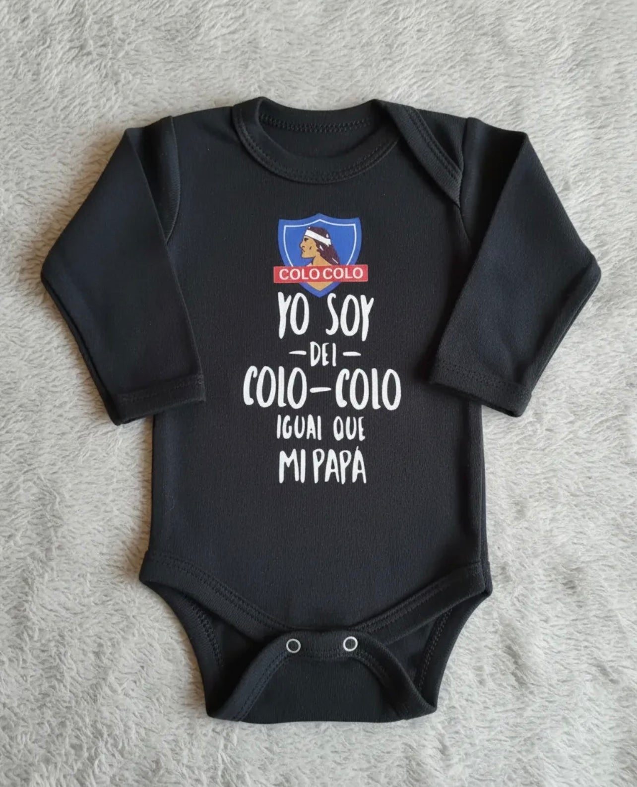Body bebe “Yo Soy Del Colo Colo Igual Que Papá”