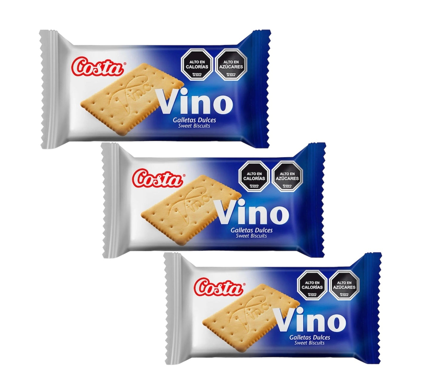 Galletas de vino costa 160gr - Chilena Cossas 