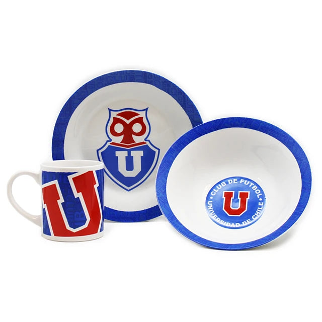 Set de desayuno Universidad de Chile