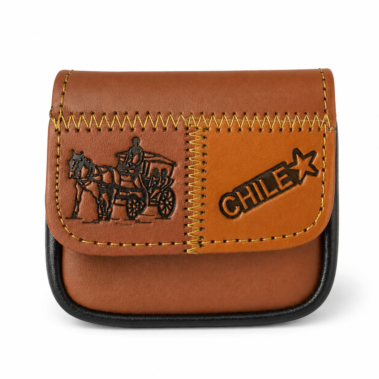 Monedero Chileno con Diseños Tradicionales