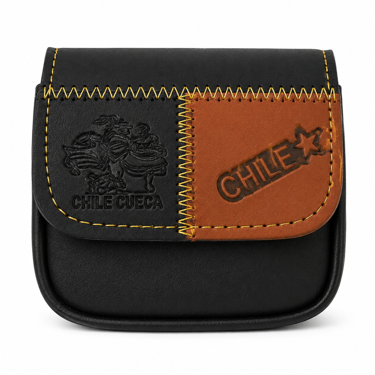 Monedero Chileno con Diseños Tradicionales