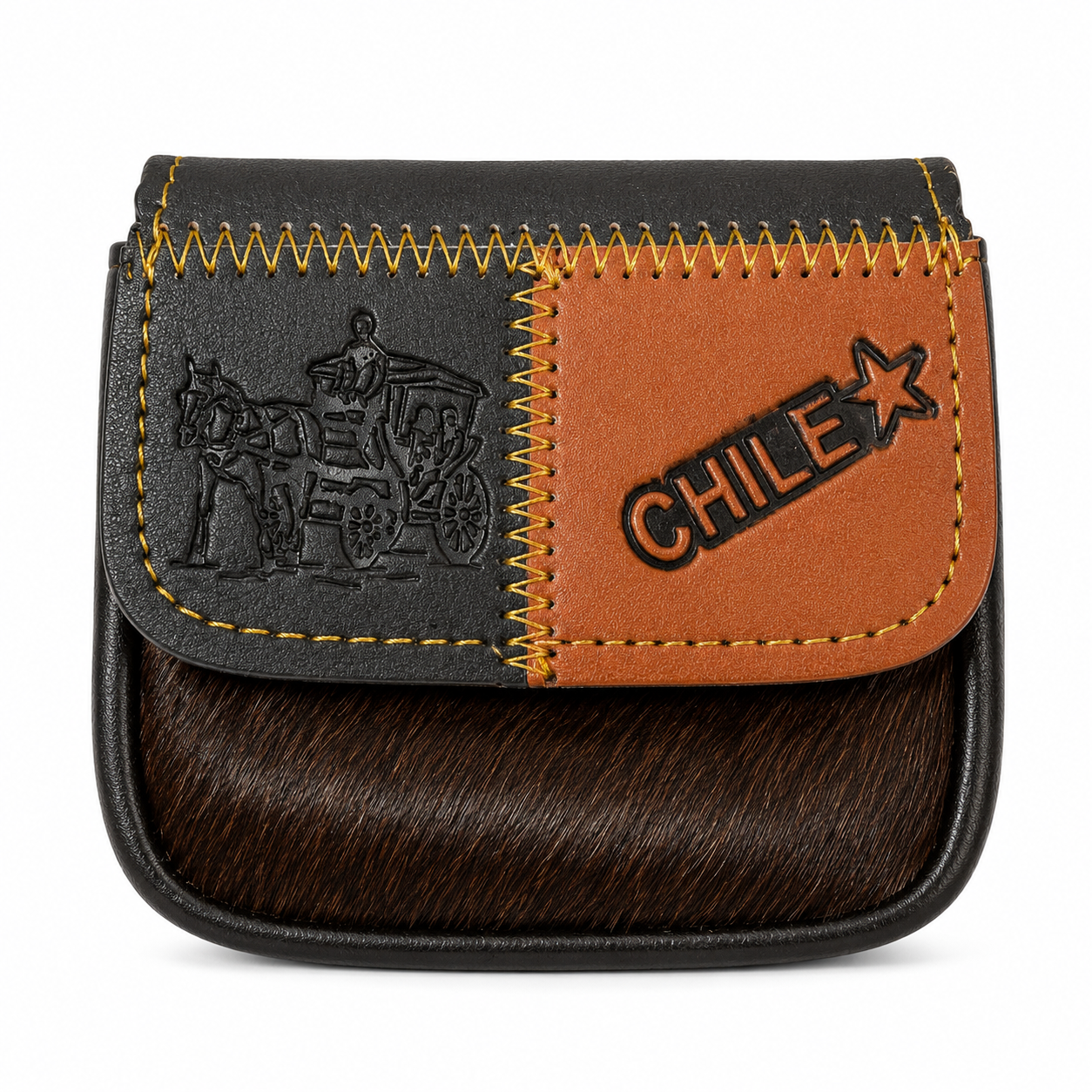 Monedero Chileno con Diseños Tradicionales