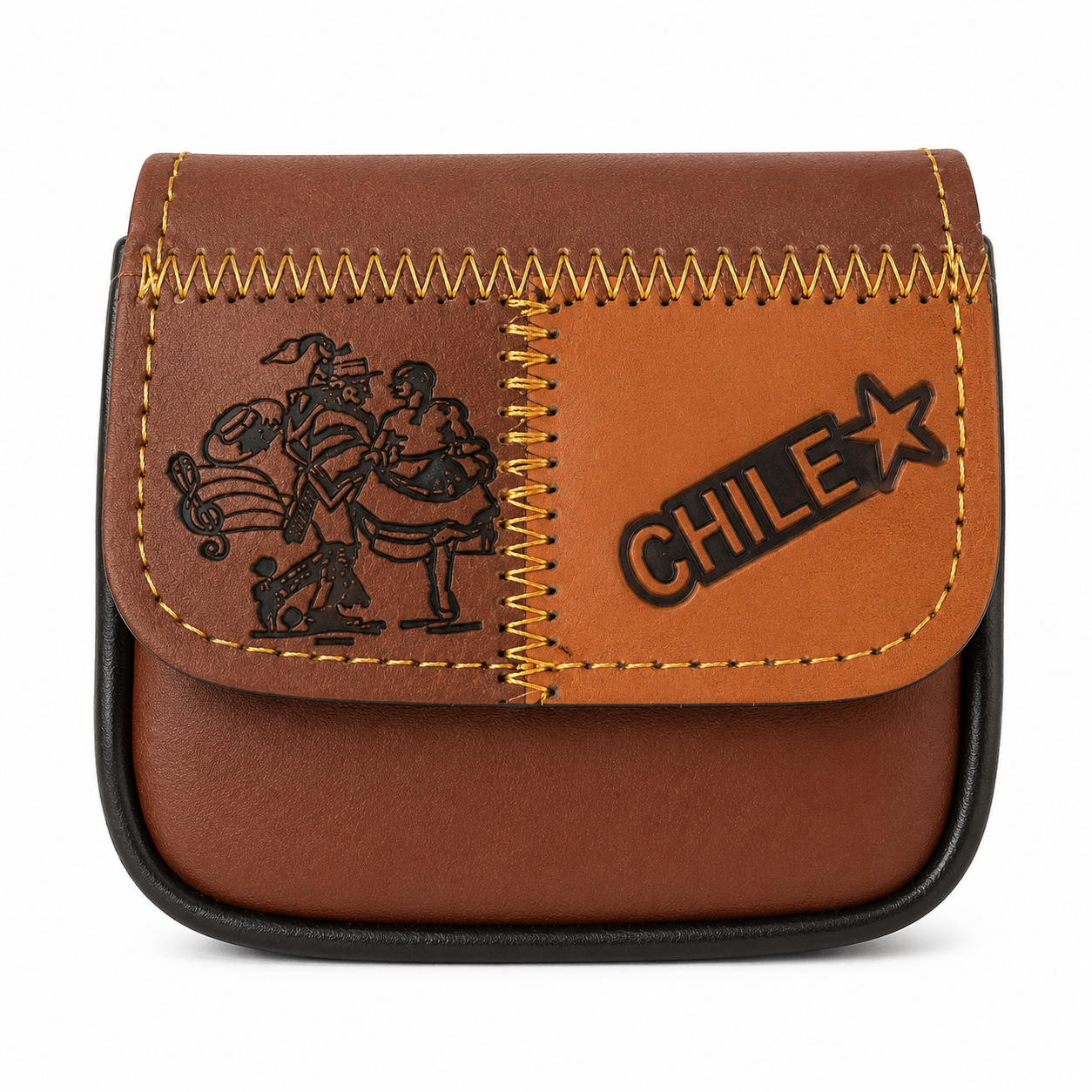 Monedero Chileno con Diseños Tradicionales