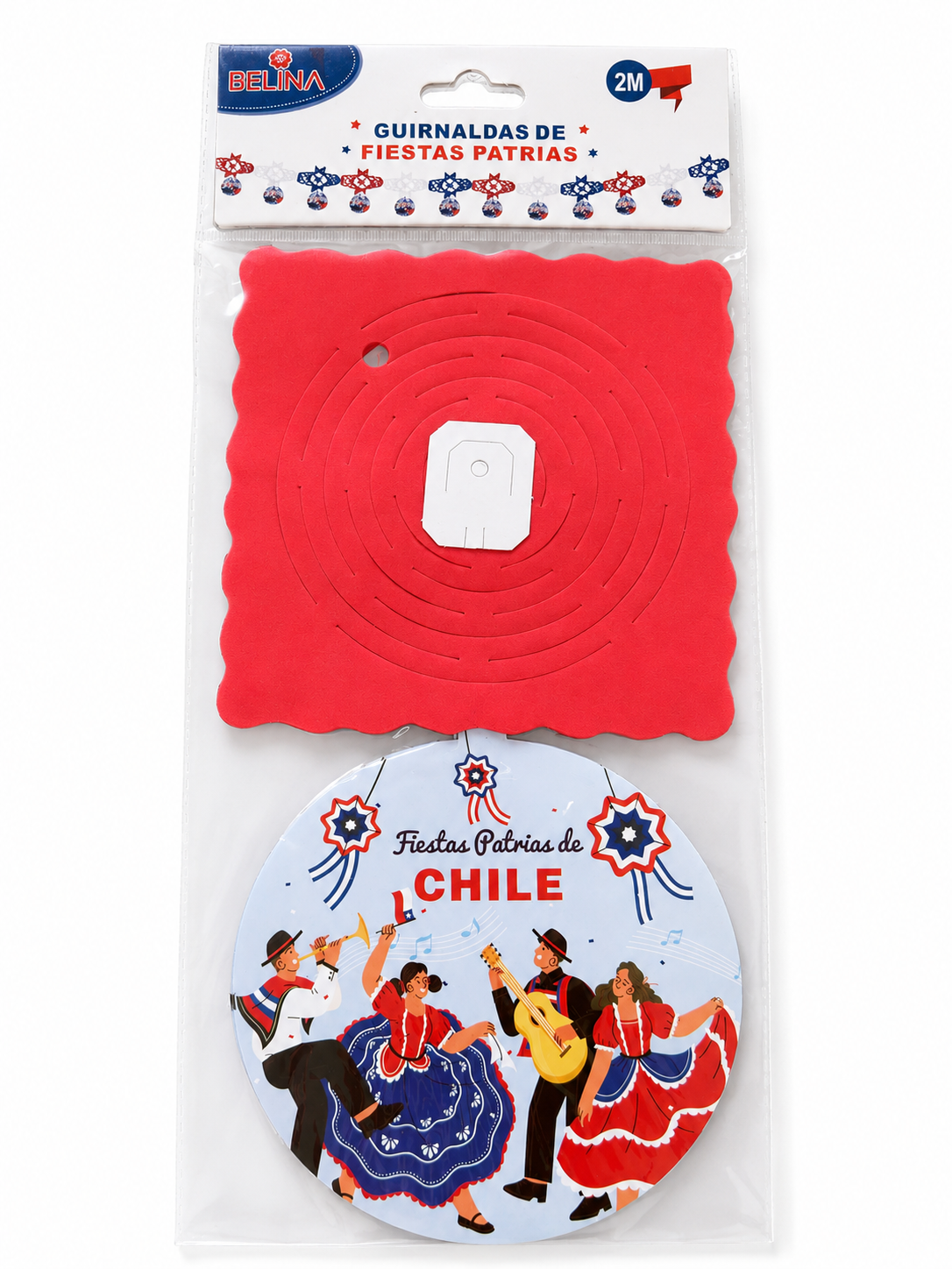 Guirnalda Fiestas Patrias de Chile – 2 Metros