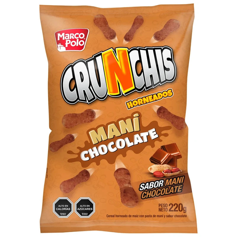 Crunchis maní chocolate 220gr