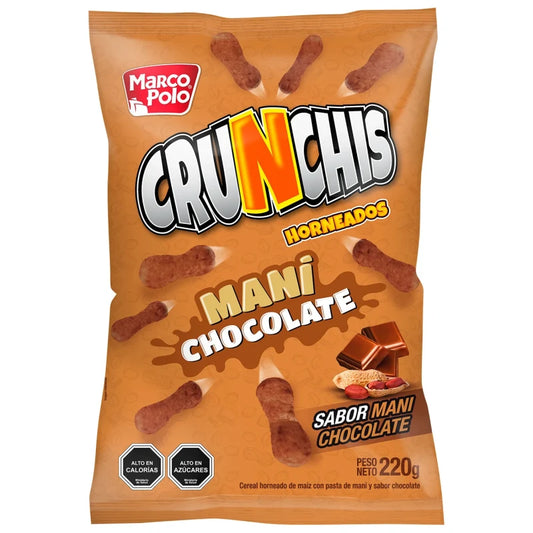 Crunchis maní chocolate 220gr