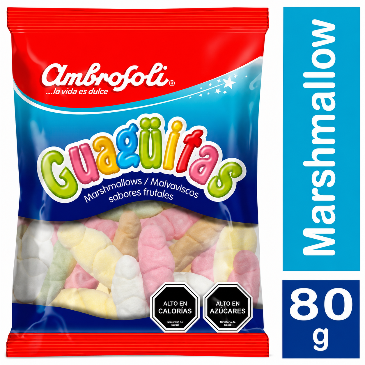 Guagüitas Marshmallows Ambrosoli – Soft Fruity Chilean Marshmallows Imported from Chile - Chilena Cossas 