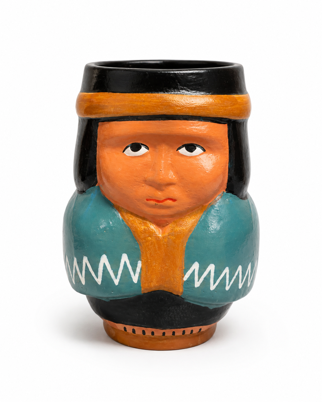 Matero Chileno Artesanal de Cuero y Telar –  Matero Tradicional Hecho en Chile | Regalo Típico Chileno - Chilena Cossas 