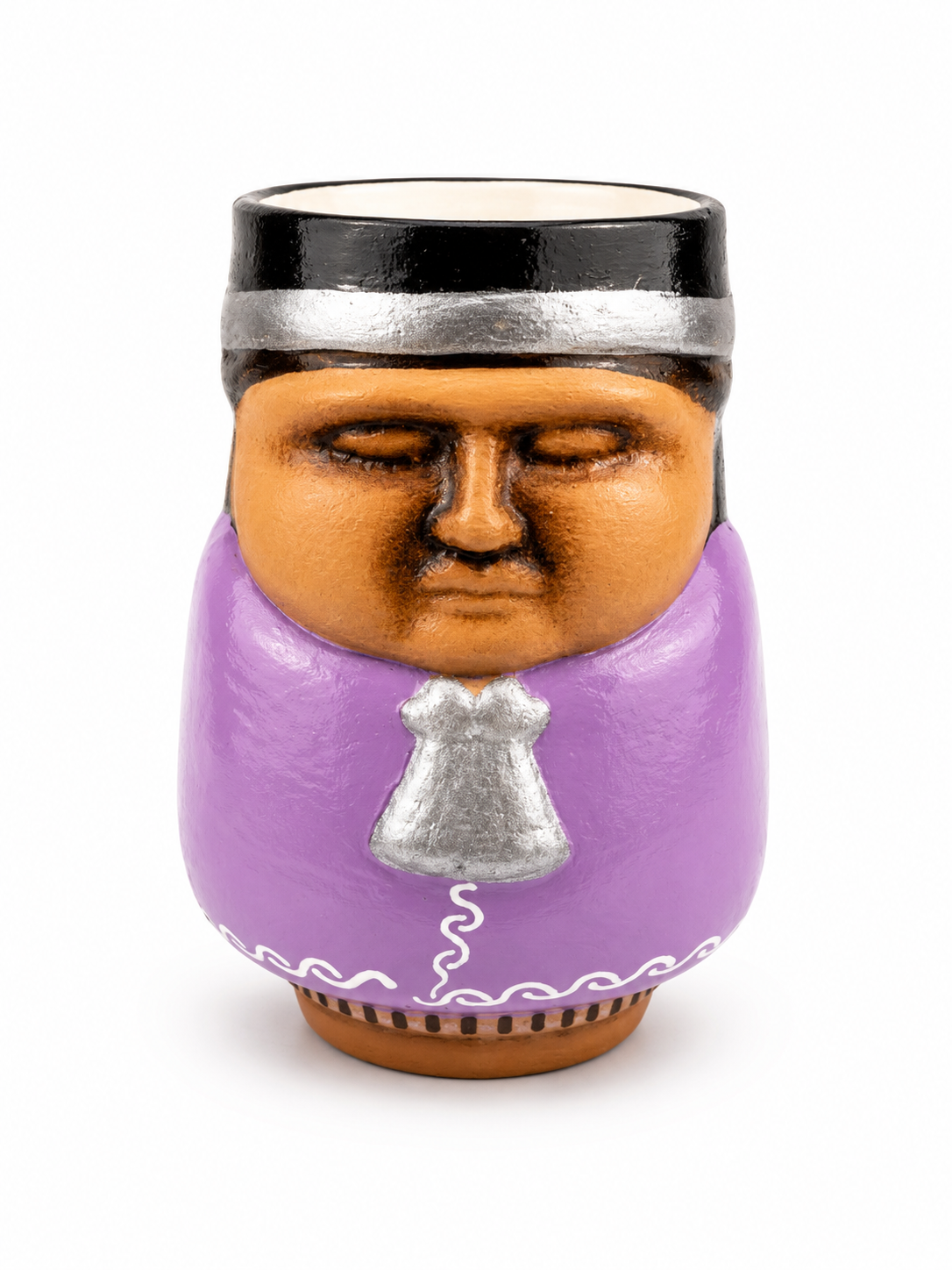 Matero Chileno Artesanal de Cuero y Telar –  Matero Tradicional Hecho en Chile | Regalo Típico Chileno - Chilena Cossas 