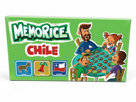 Memorice Chile de 48 cartas para niños