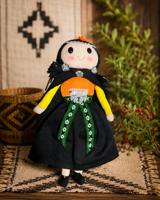 Muñecos Mapuche 8in aprox