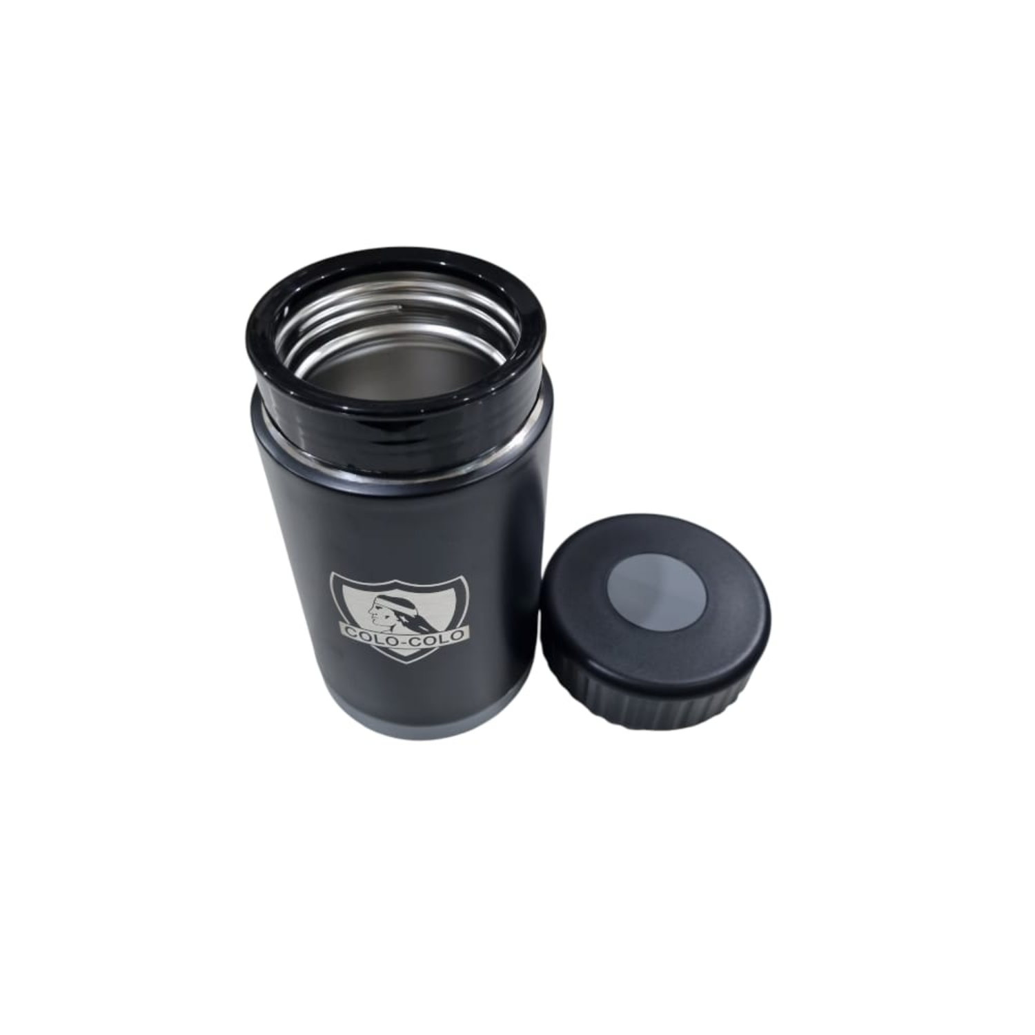 Termo de comida Colo-Colo acero inoxidable 600ml lonchera térmica hincha albo