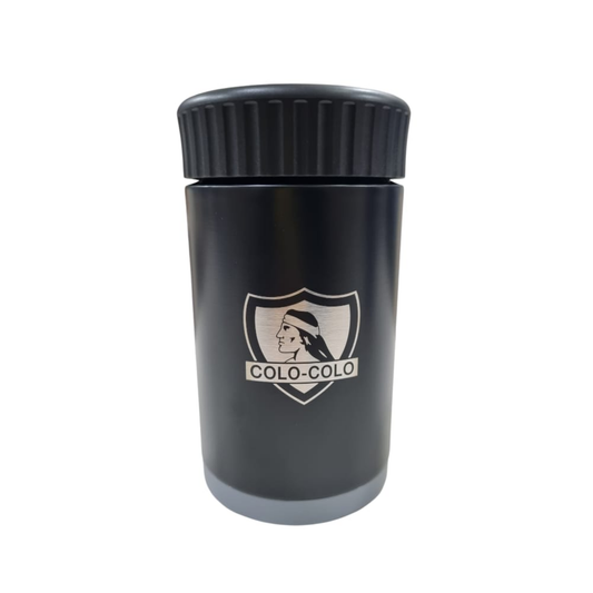 Termo de comida Colo-Colo acero inoxidable 600ml lonchera térmica hincha albo