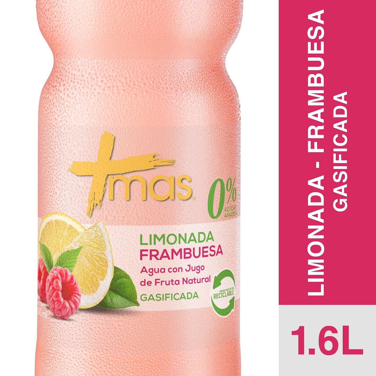 Agua Saborizada Mas 1.6 L – Bebida Chilena en Variedad de Sabores