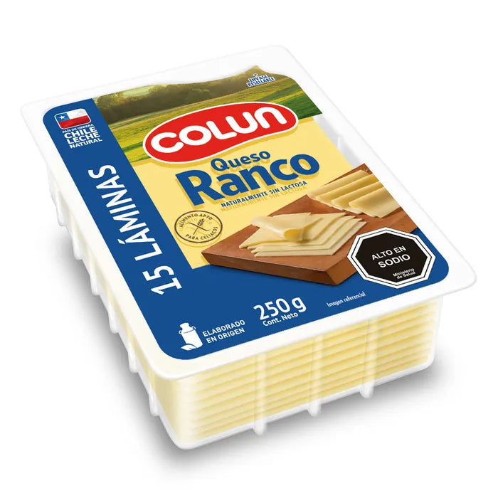 Queso Ranco colun 250gr - Chilena Cossas 
